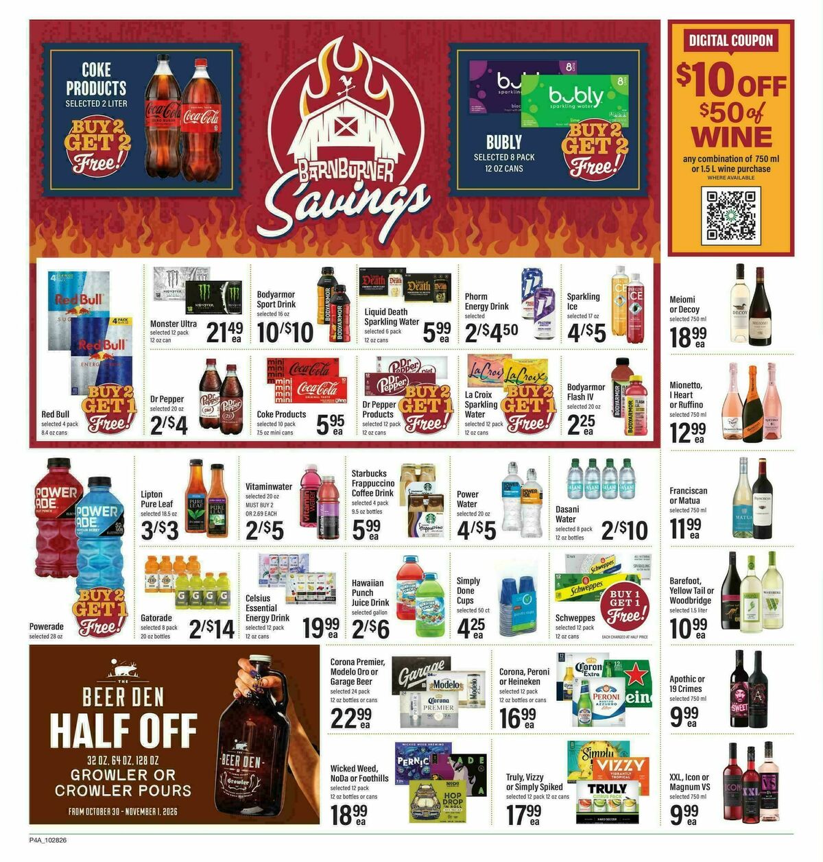 Lowes Foods Weekly Ad from October 28
