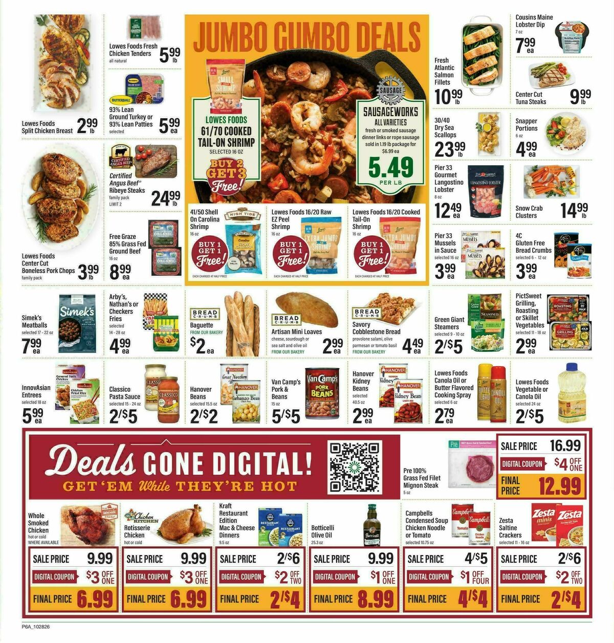 Lowes Foods Weekly Ad from October 28