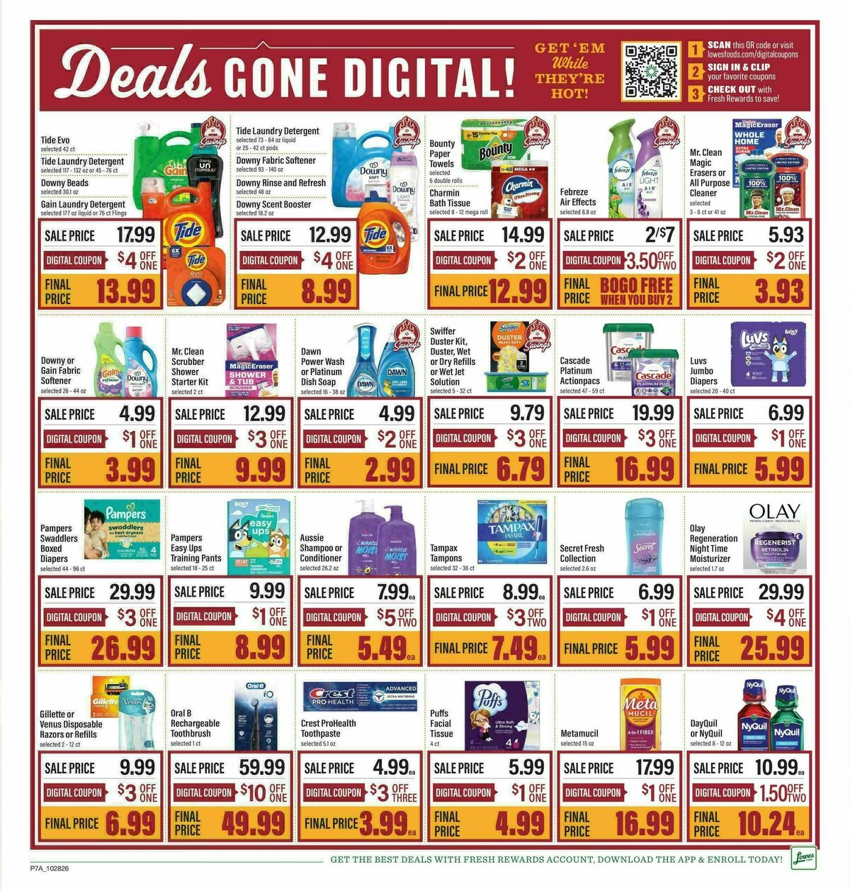 Lowes Foods Weekly Ad from October 28