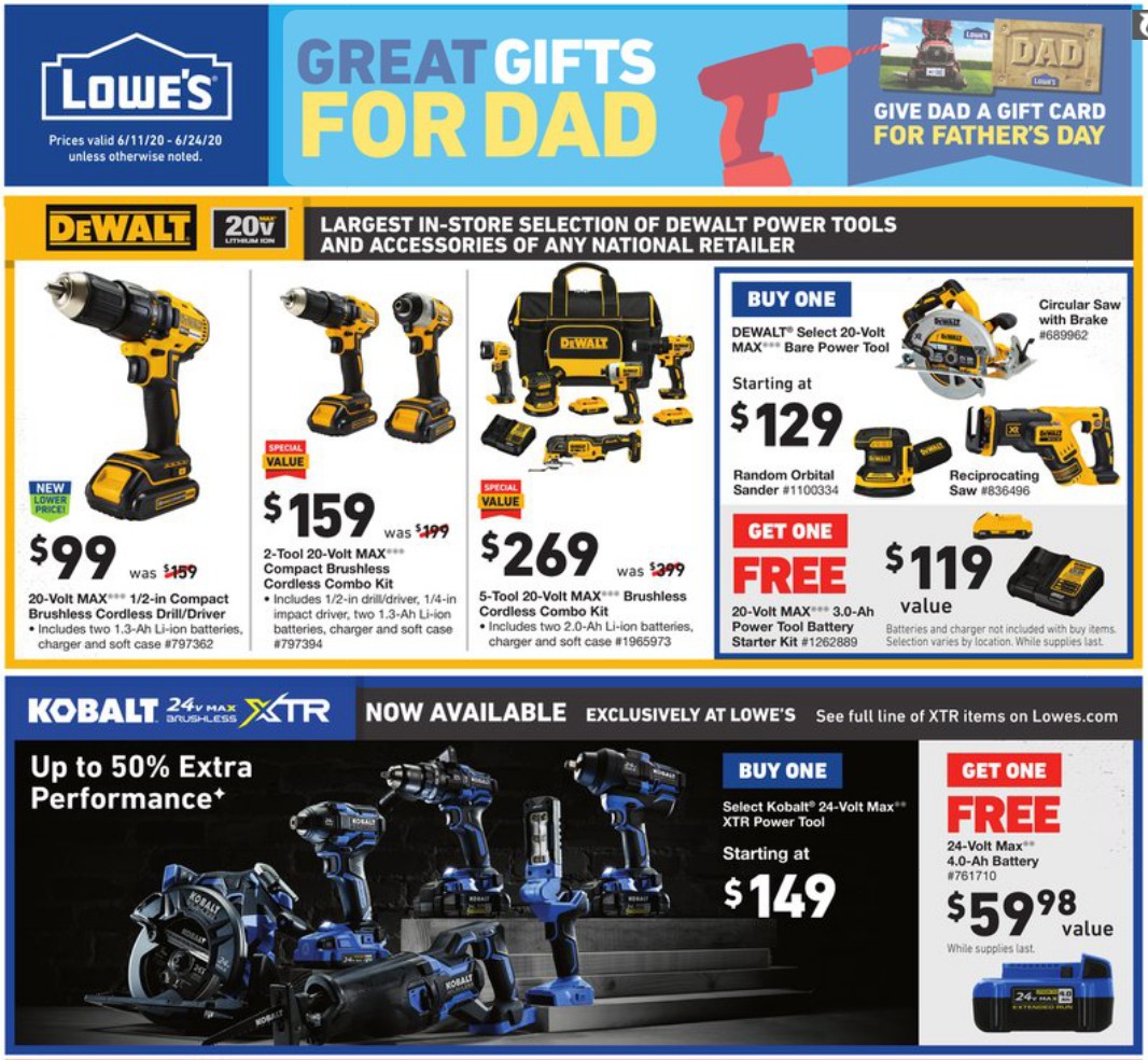 Lowe's Weekly Ad from June 11