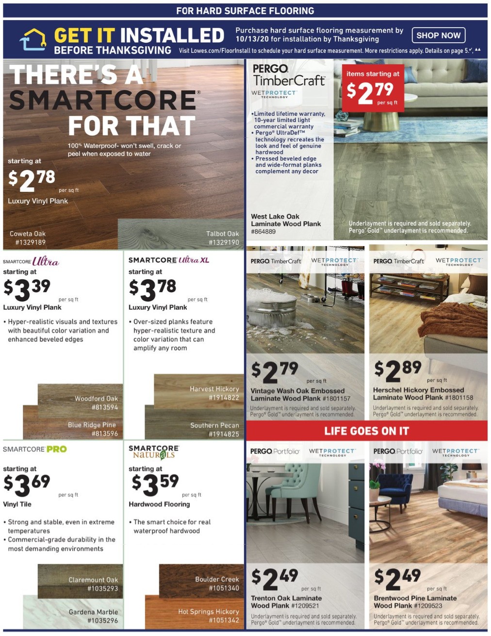 Lowe's Weekly Ad from October 8