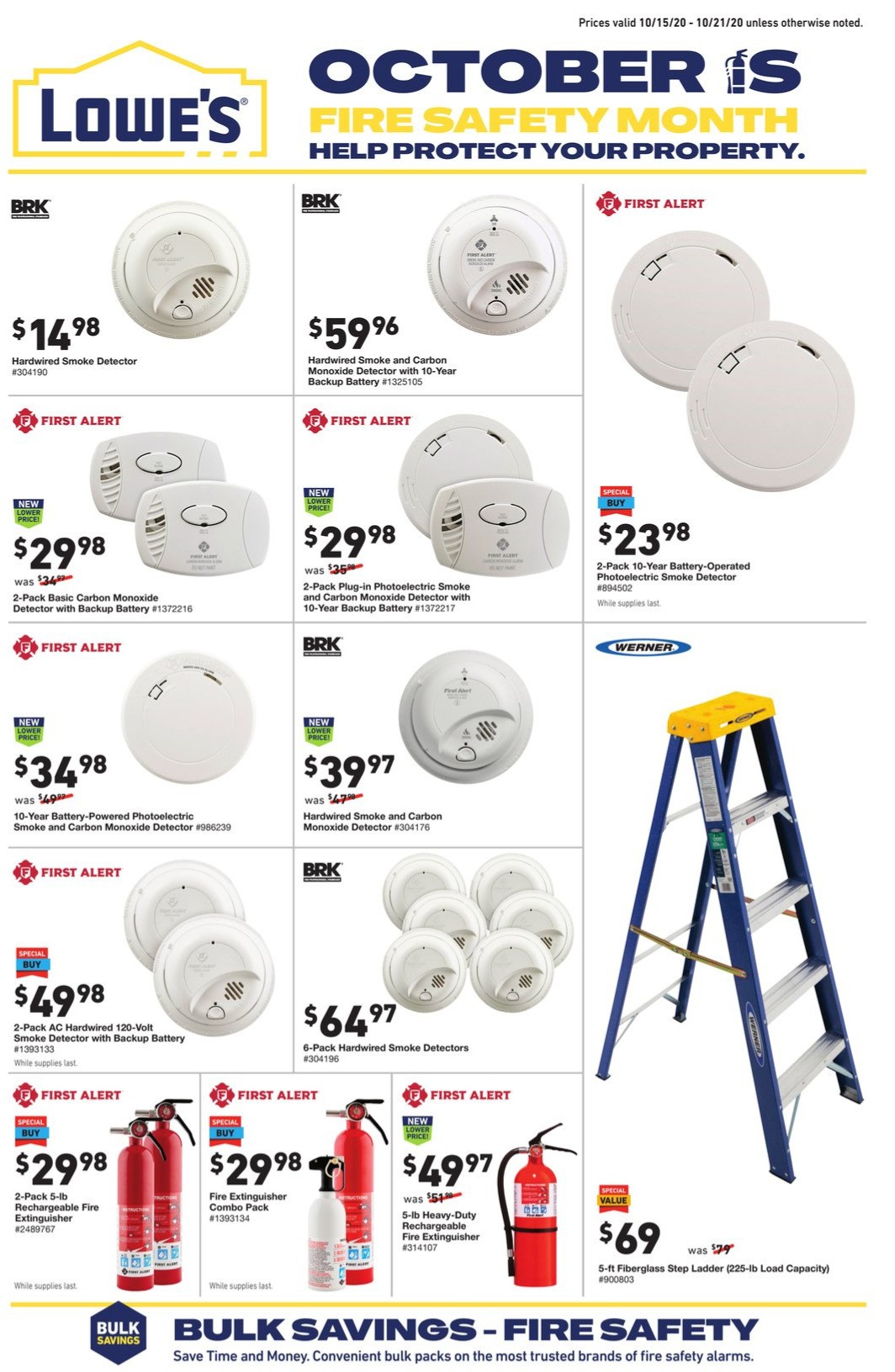 Lowe's Pro Ad Weekly Ad from October 15