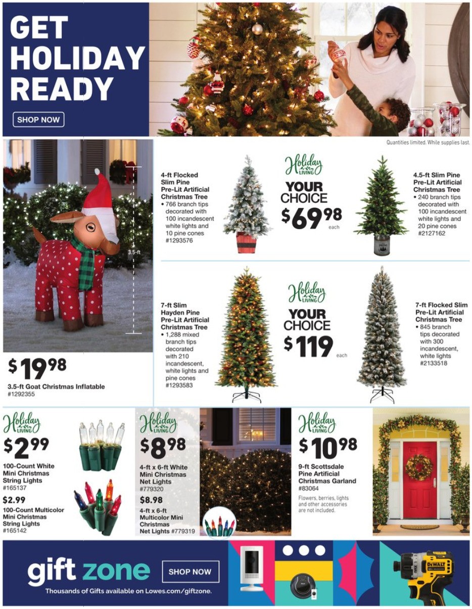 Lowe's Weekly Ad from October 22