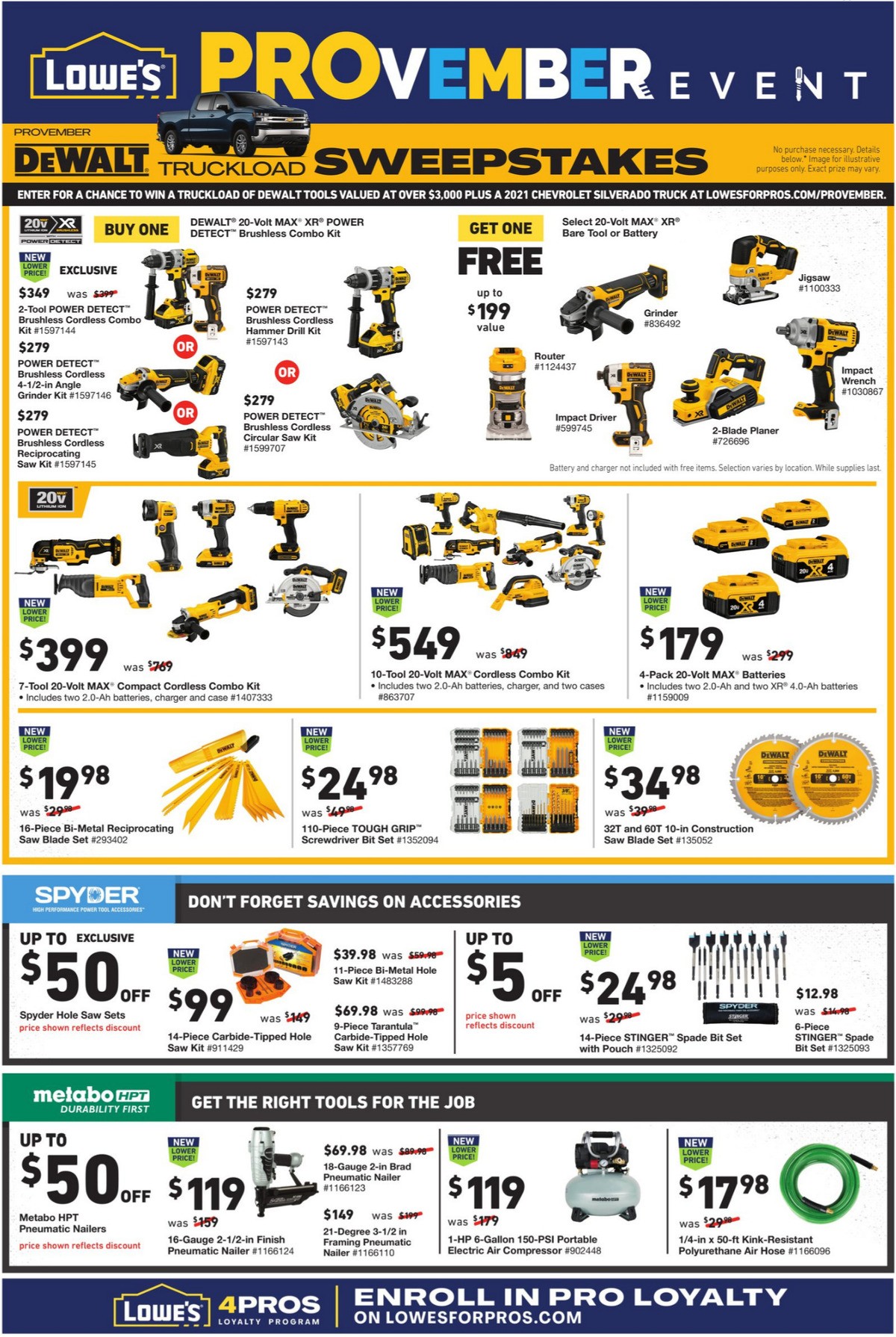 Lowe's Pro Ad Weekly Ad from November 5