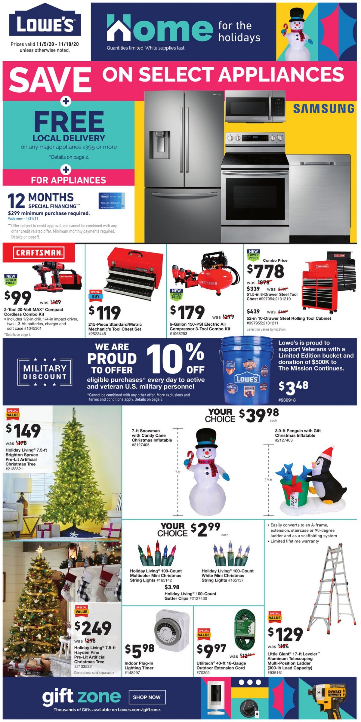 Lowe's Weekly Ad from November 5