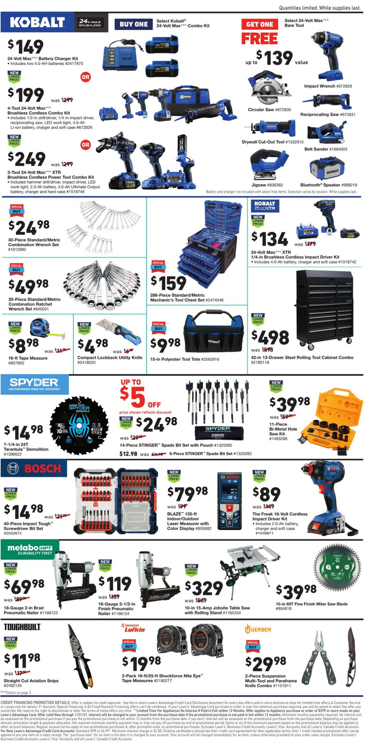 Lowe's Weekly Ad from November 5