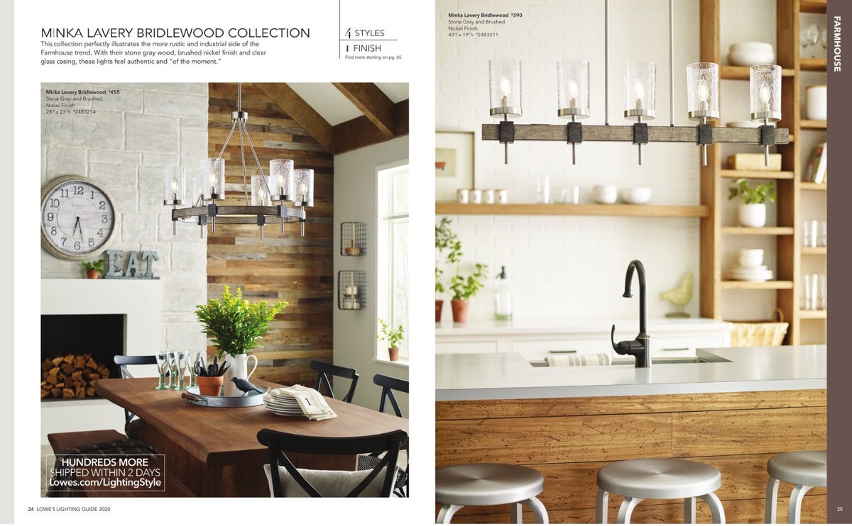 Lowe's Lighting Guide Weekly Ad from August 18