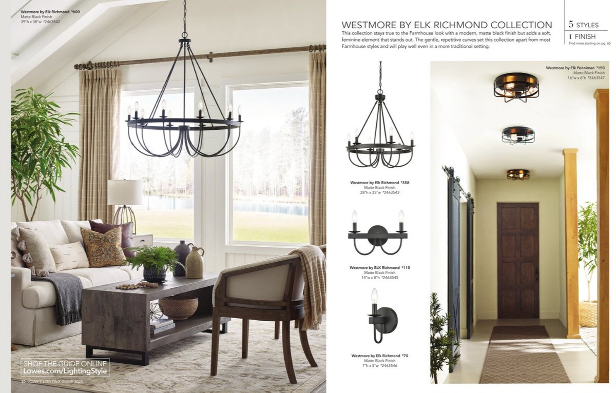 Lowe's Lighting Guide Weekly Ad from August 18