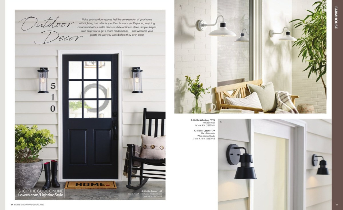 Lowe's Lighting Guide Weekly Ad from August 18