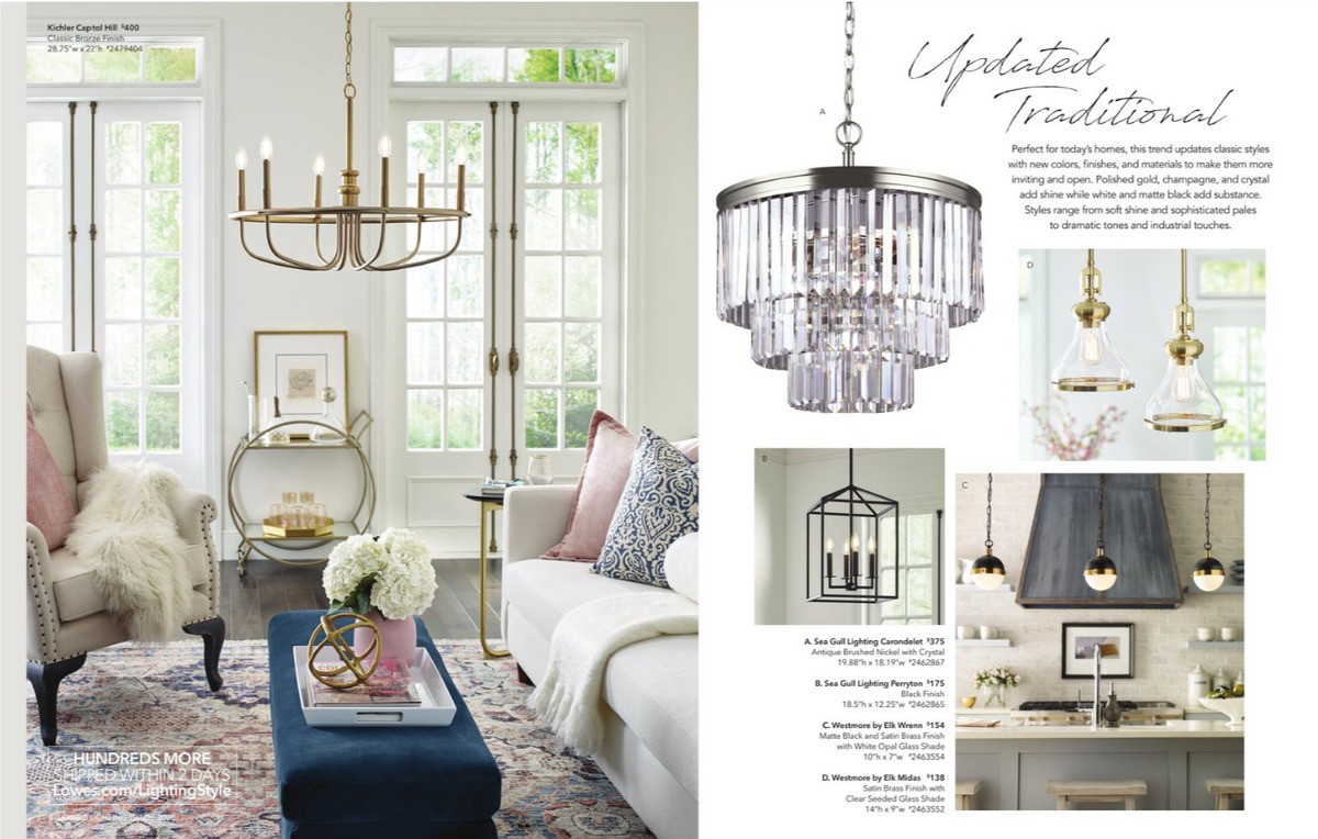 Lowe's Lighting Guide Weekly Ad from August 18