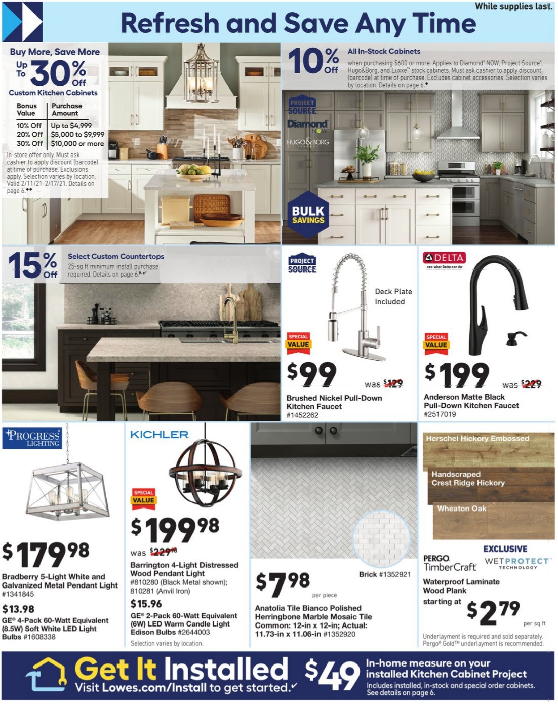 Lowe's Weekly Ad from February 11