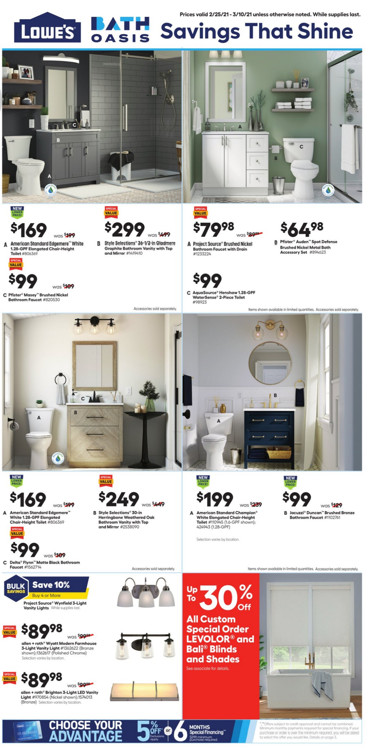 Lowe's Weekly Ad from February 25