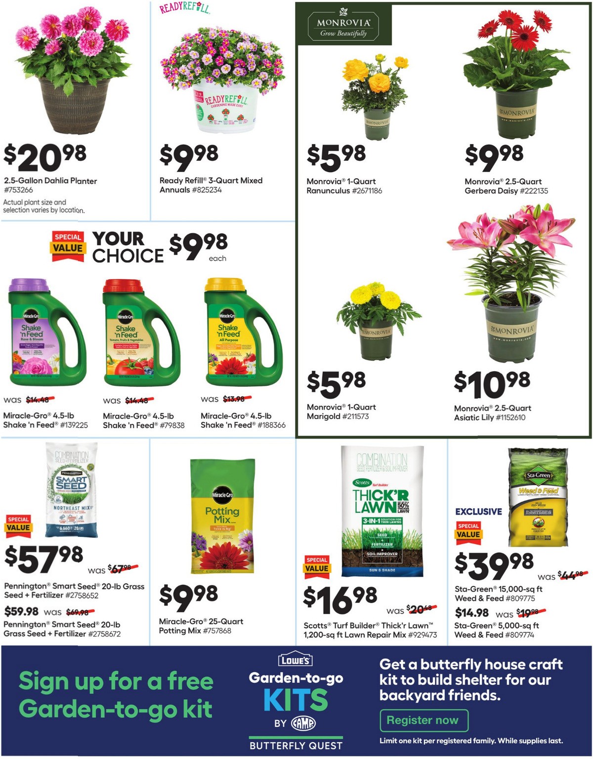 Lowe's Weekly Ad from April 22