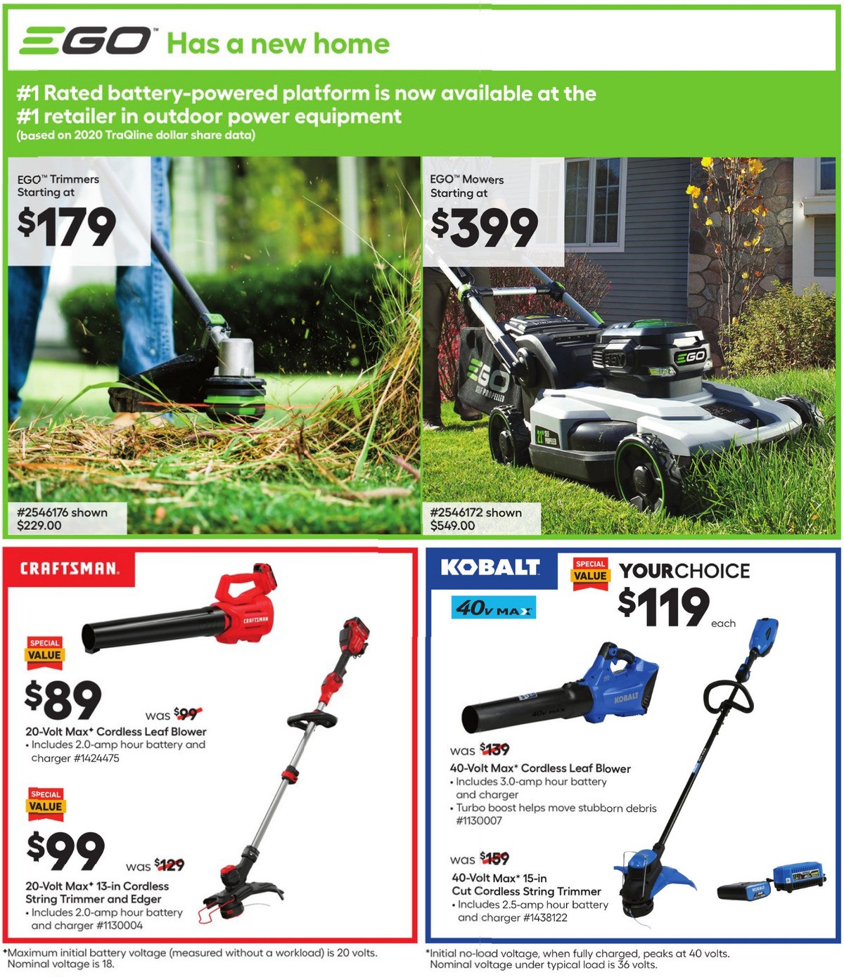 Lowe's Weekly Ad from April 22
