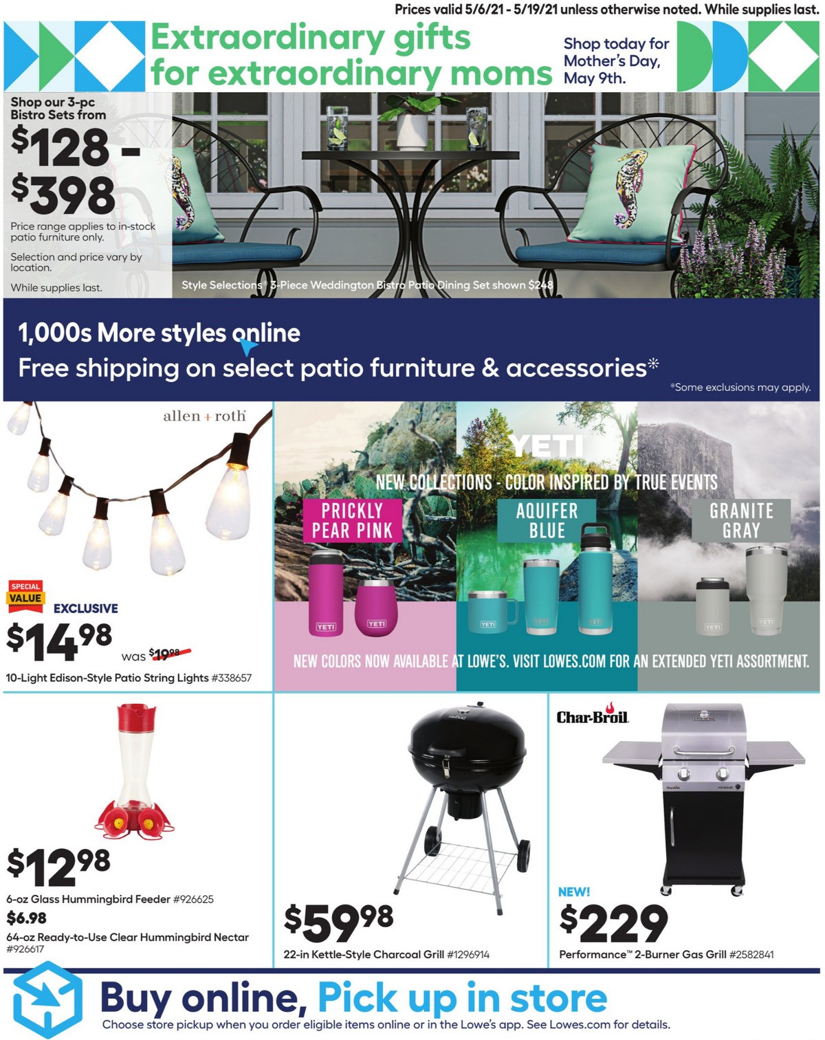 Lowe's Weekly Ad from May 6