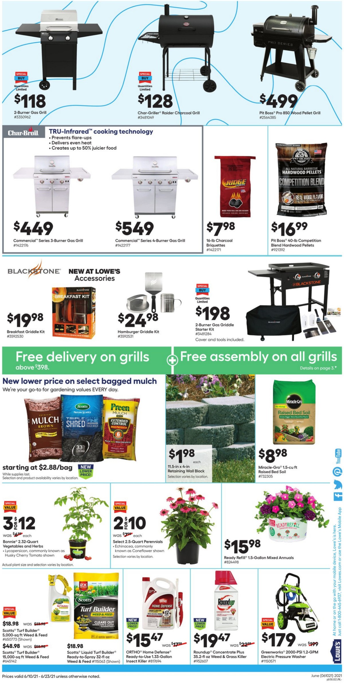 Lowe's Weekly Ad from June 10