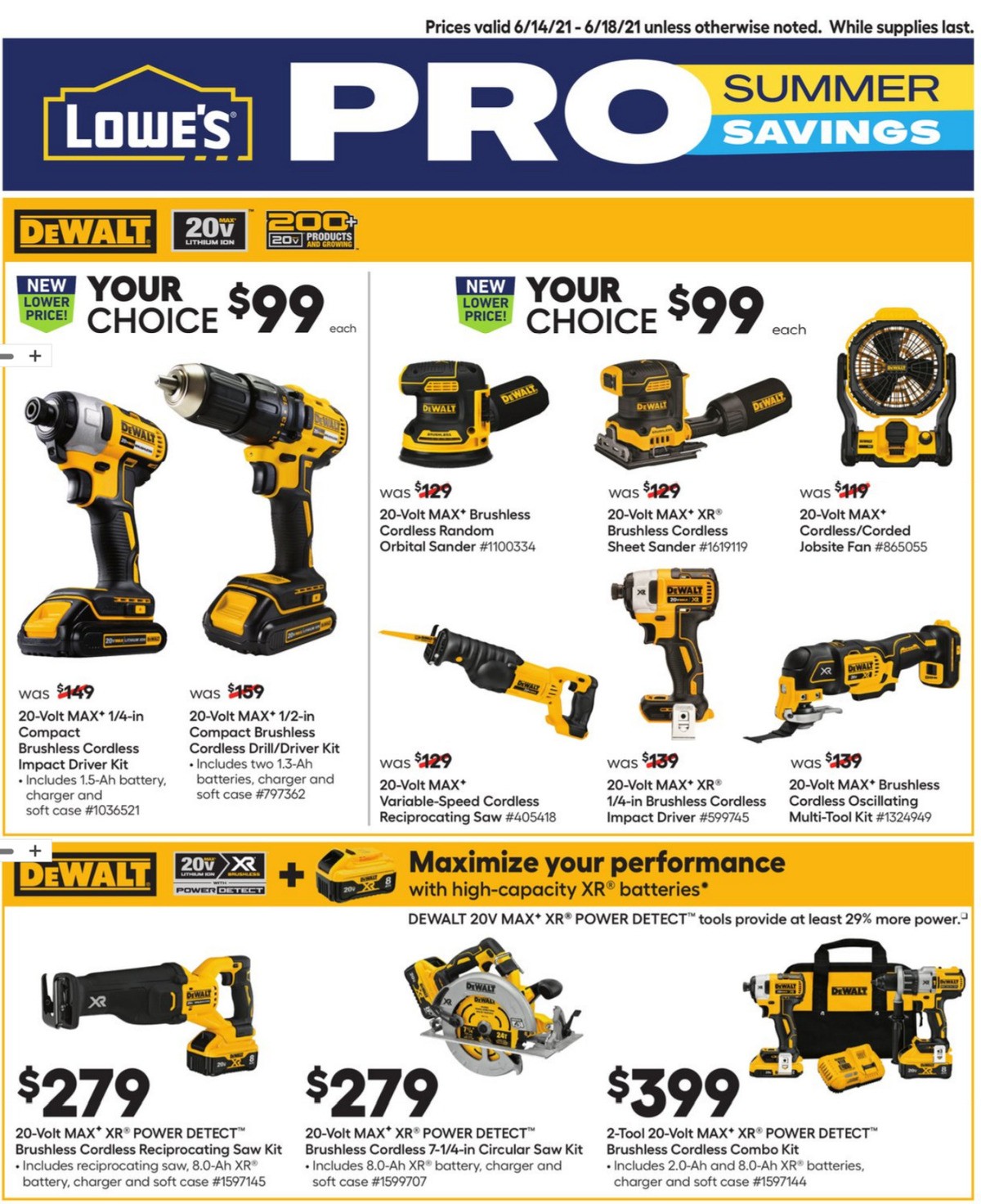 Lowe's Pro Ad Weekly Ad from June 14