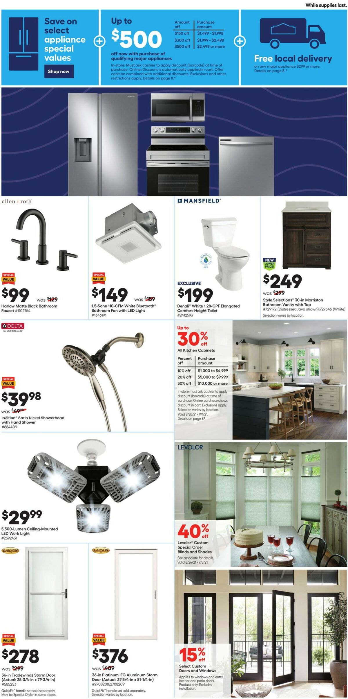 Lowe's Weekly Ad from August 26