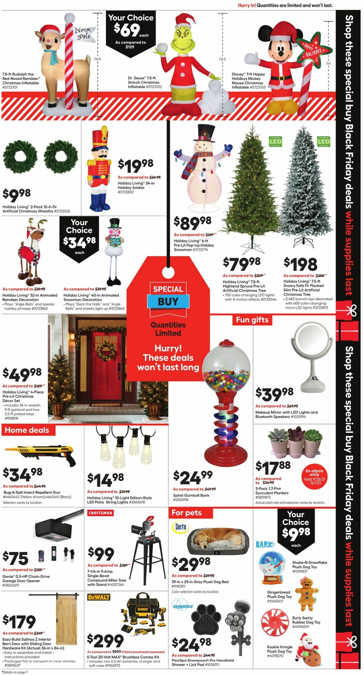 Lowe's Weekly Ad from November 25