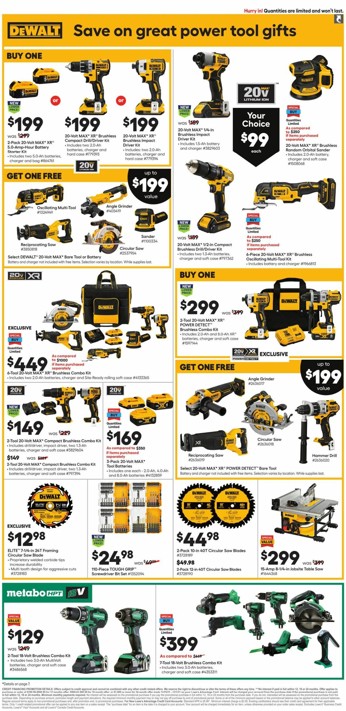 Lowe's Weekly Ad from November 25