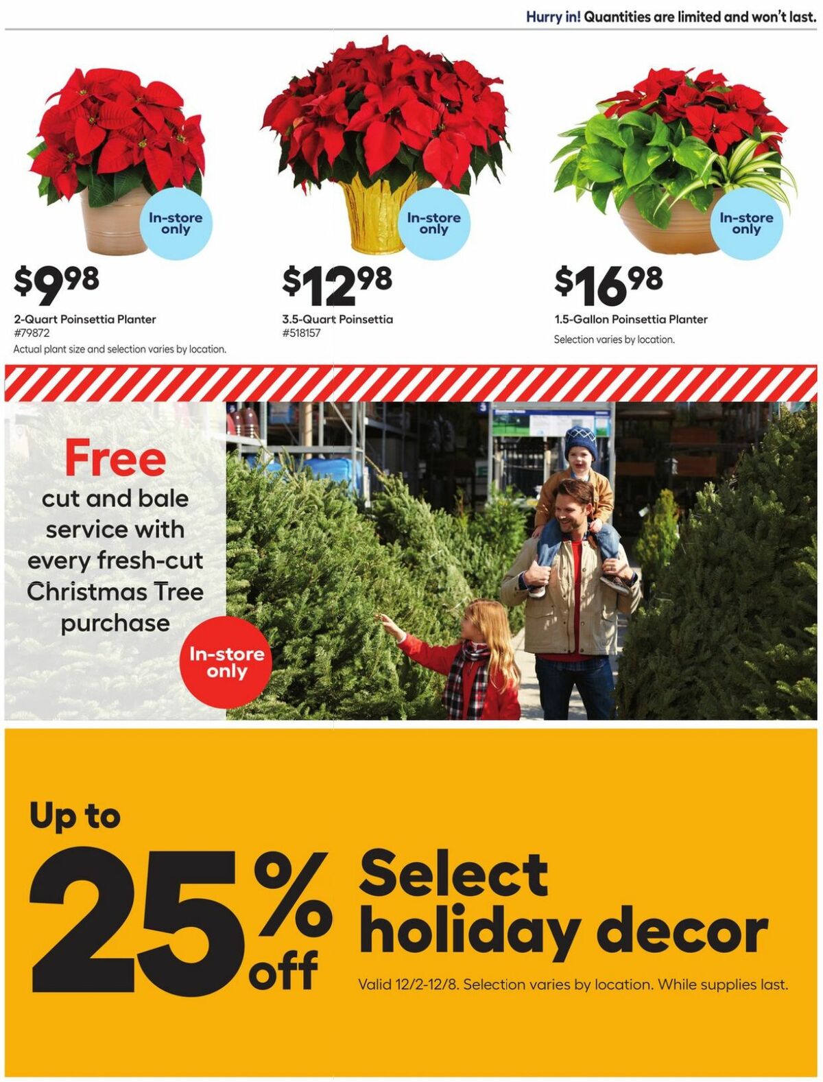 Lowe's Weekly Ad from December 2