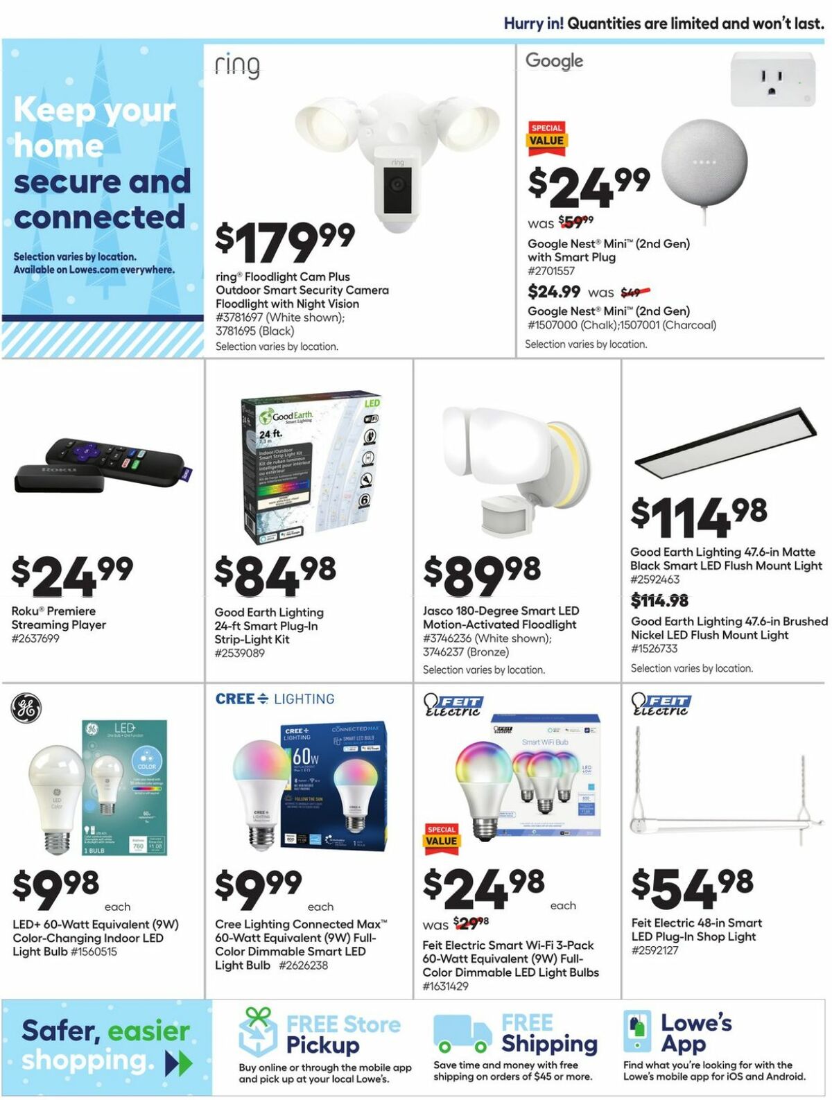 Lowe's Weekly Ad from December 2