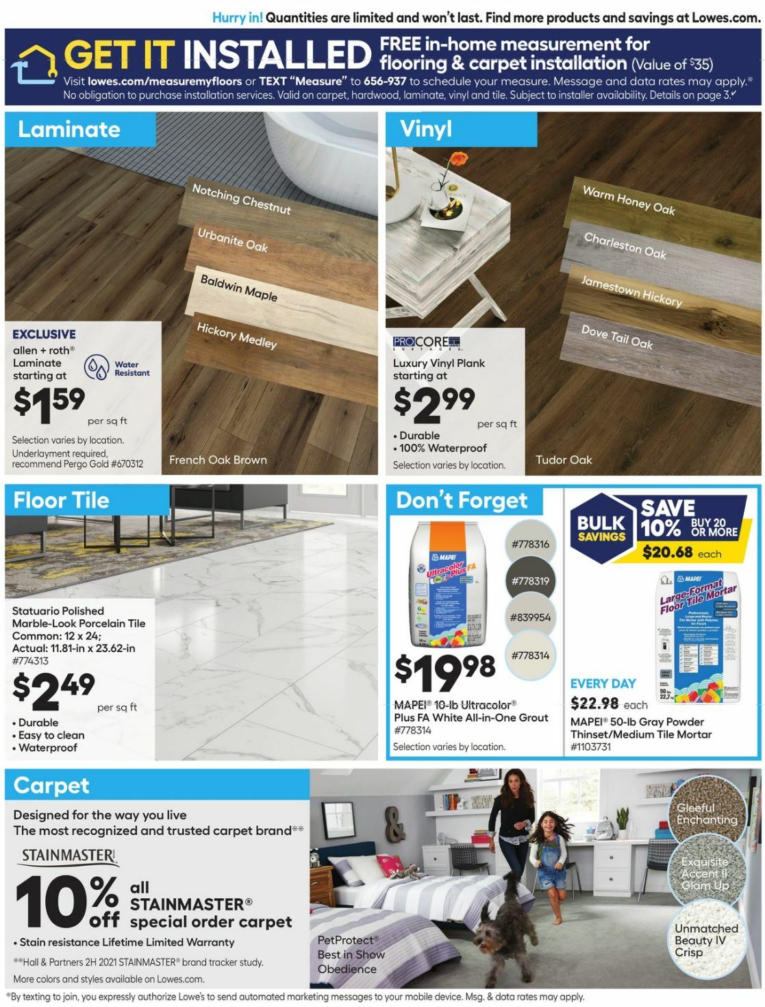 Lowe's Weekly Ad from February 10