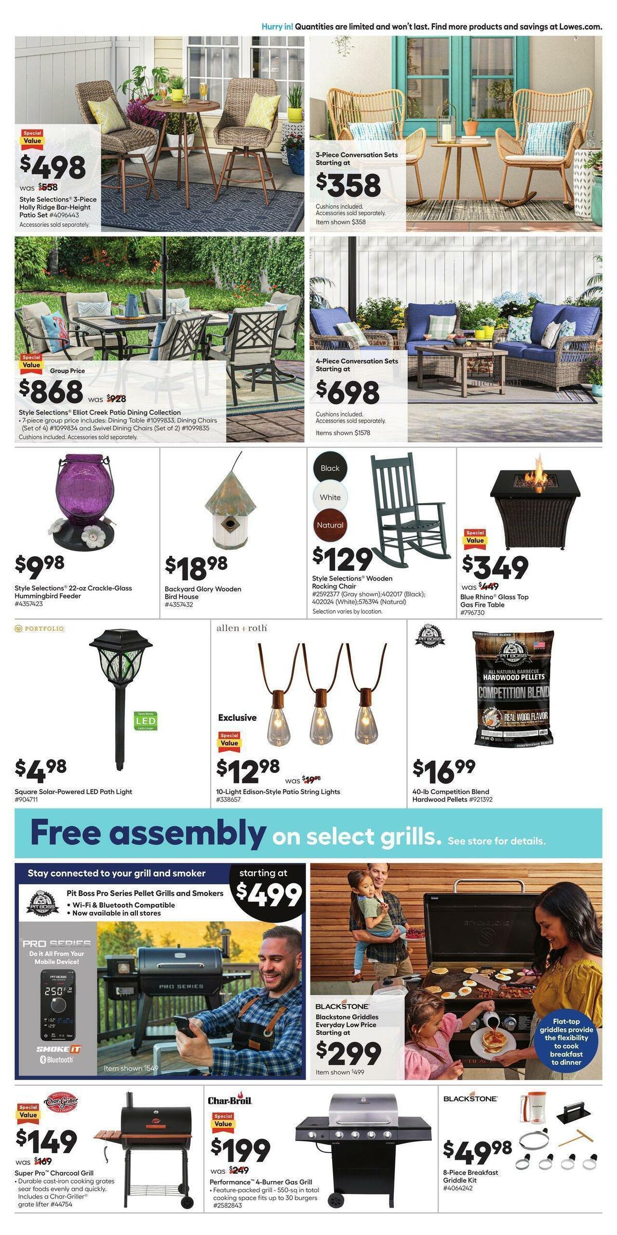 Lowe's Weekly Ad from May 5