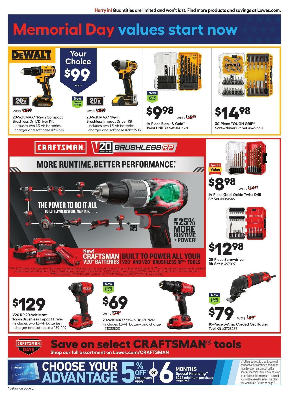 Lowe's Weekly Ad from May 19