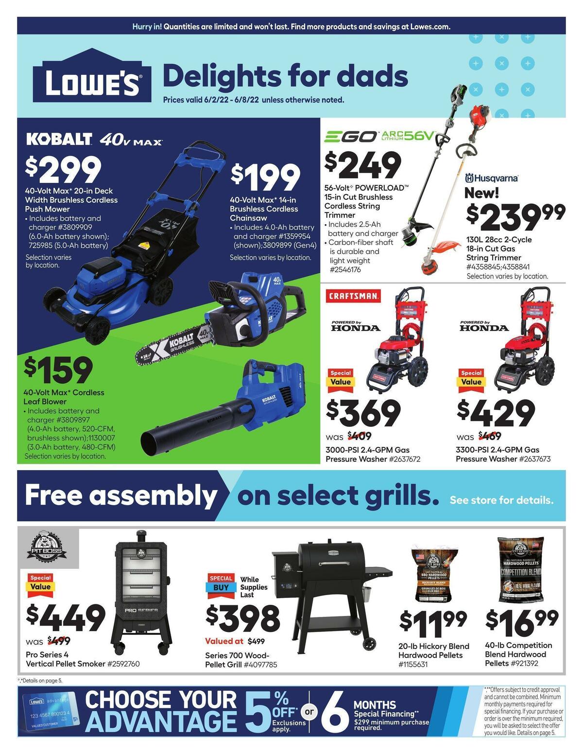 Lowe's Weekly Ad from June 2