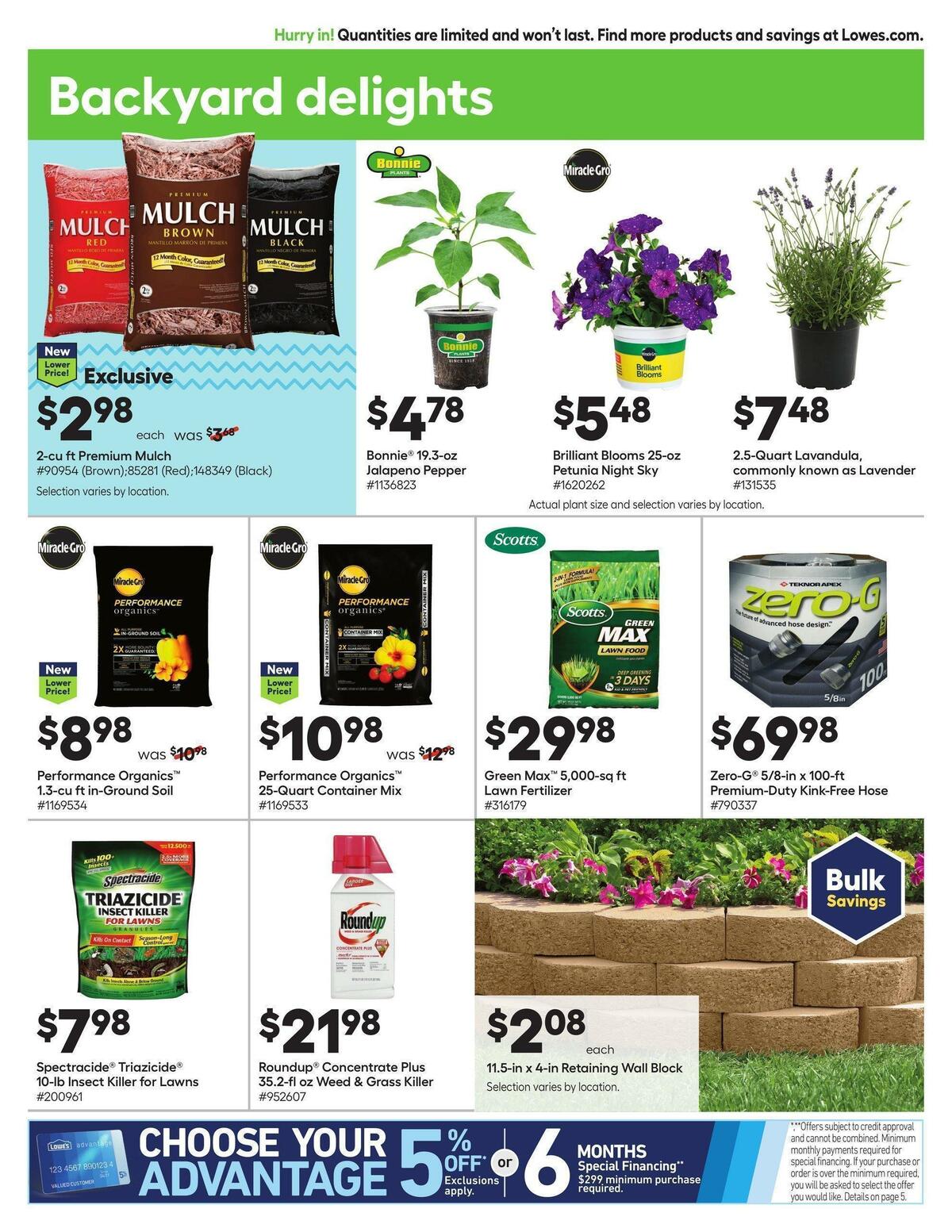 Lowe's Weekly Ad from June 2