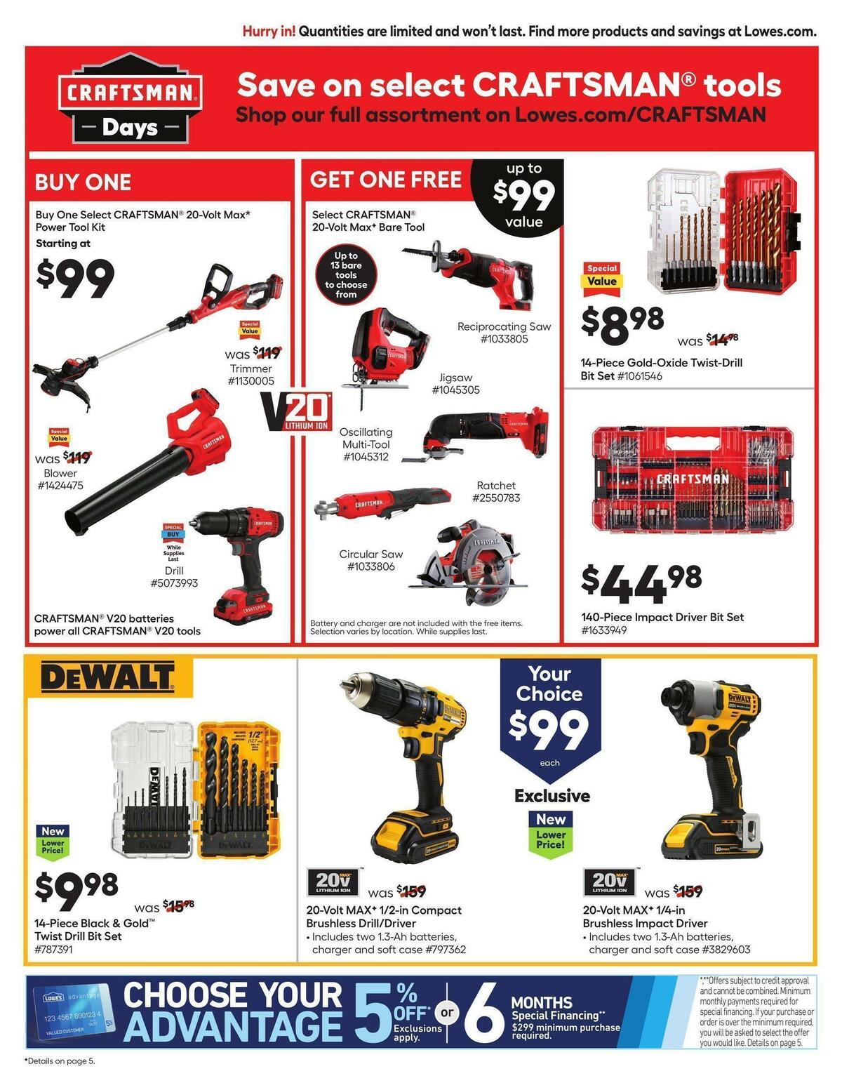 Lowe's Weekly Ad from June 2