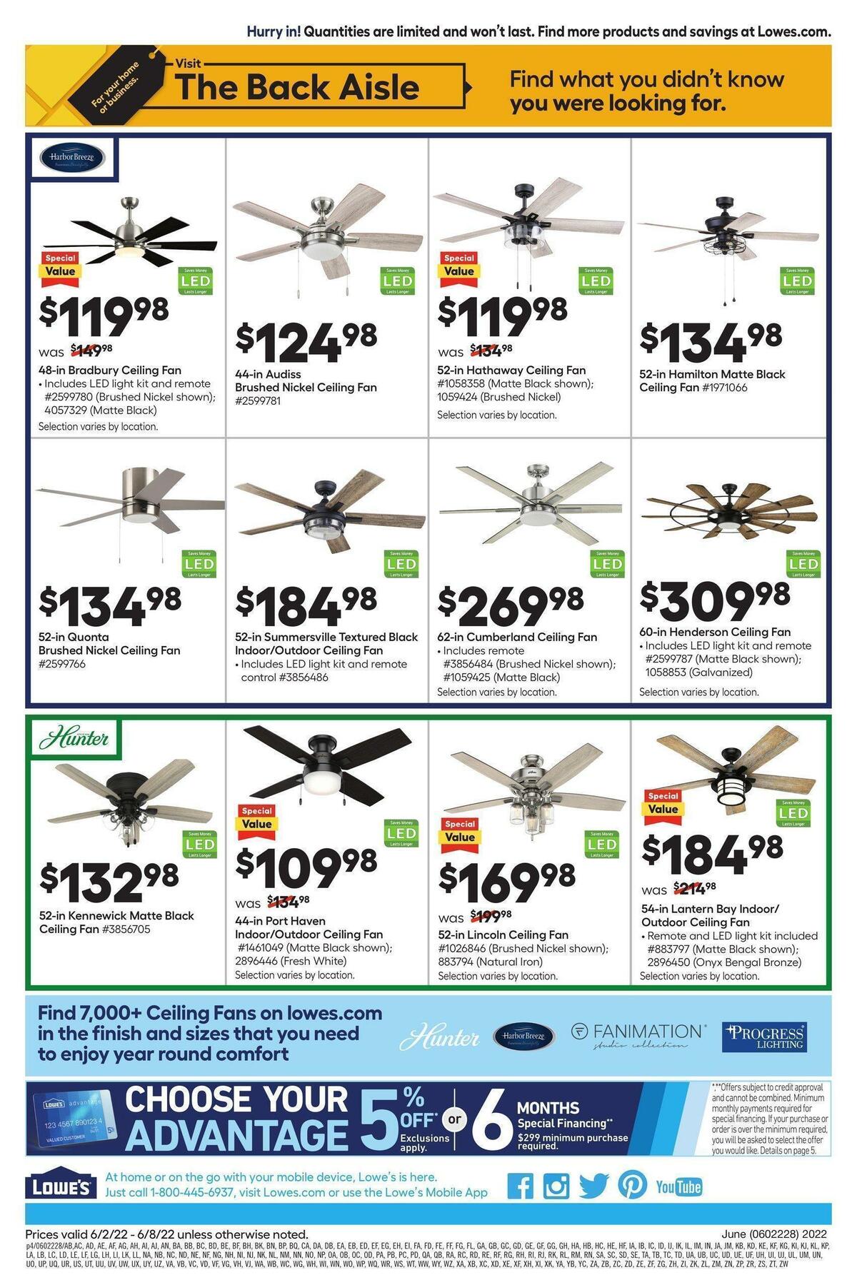 Lowe's Weekly Ad from June 2