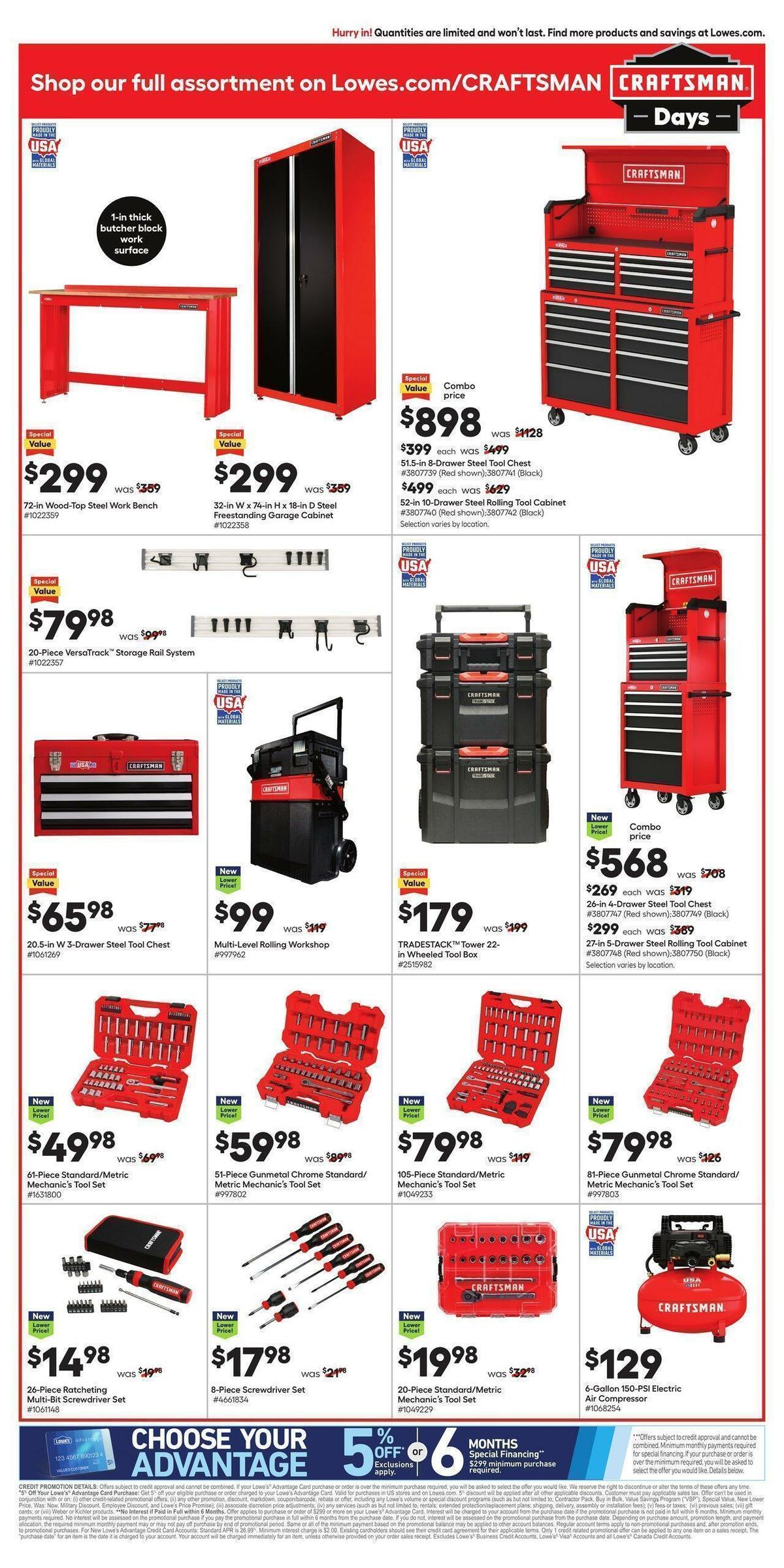 Lowe's Weekly Ad from June 9