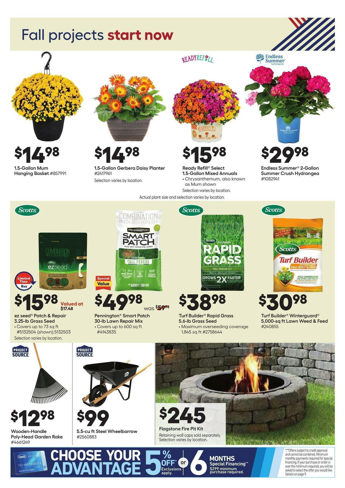 Lowe's Weekly Ad from August 25