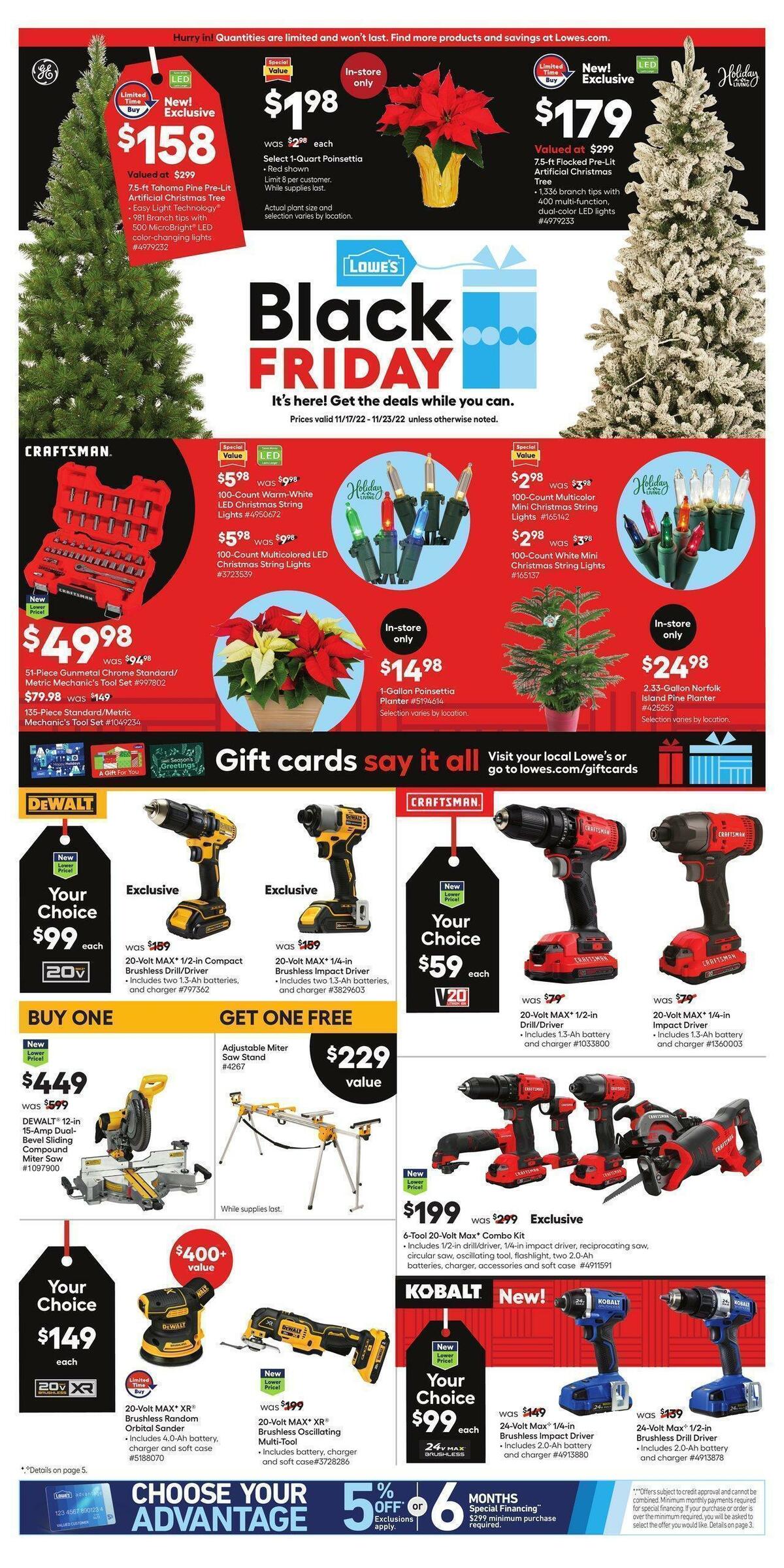 Lowe's Weekly Ad from November 17