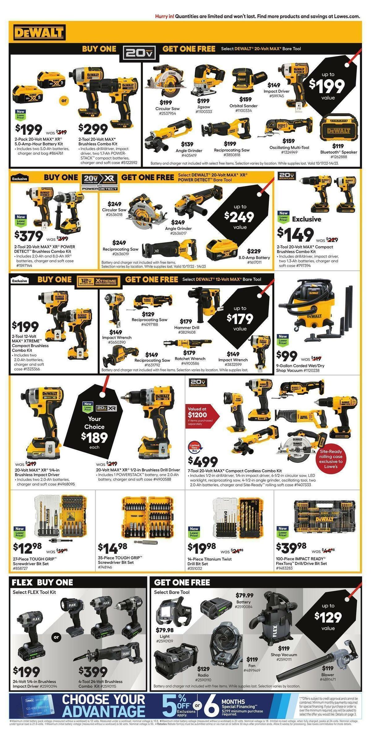 Lowe's Weekly Ad from November 17