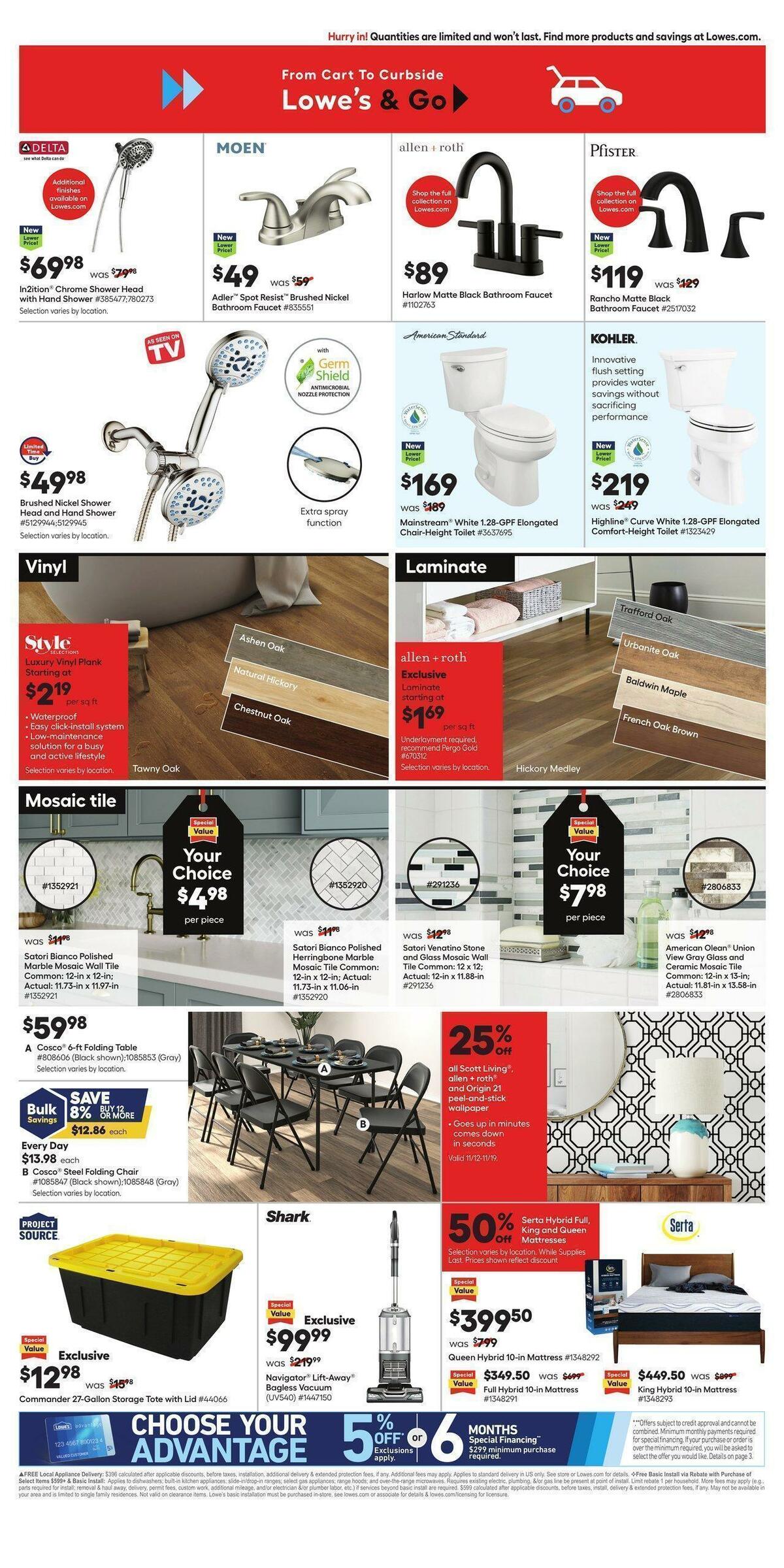 Lowe's Weekly Ad from November 17