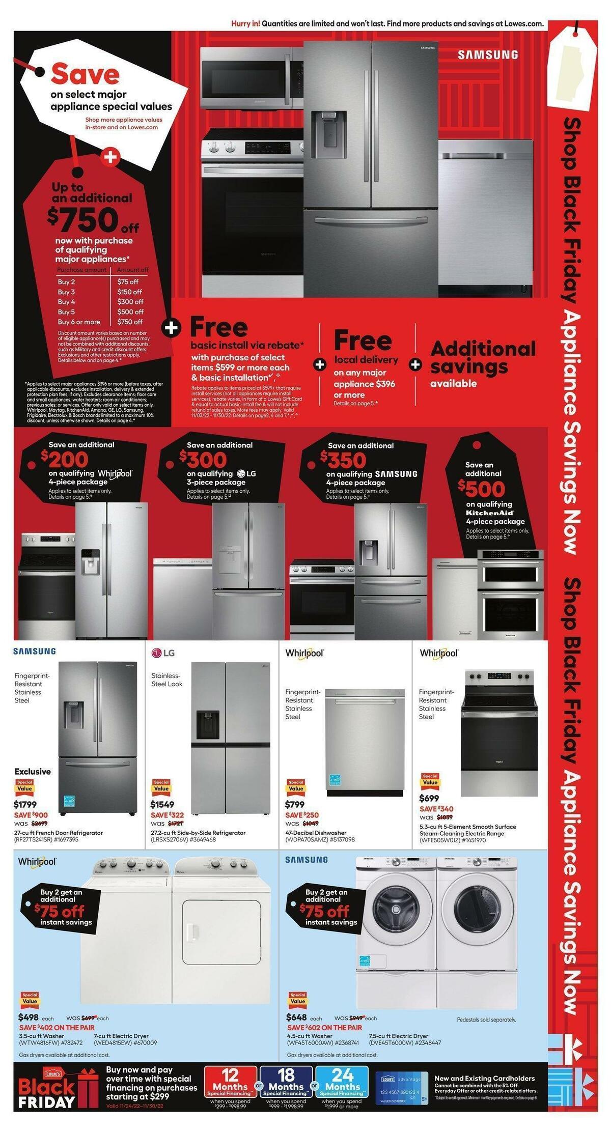 Lowe's Weekly Ad from November 24