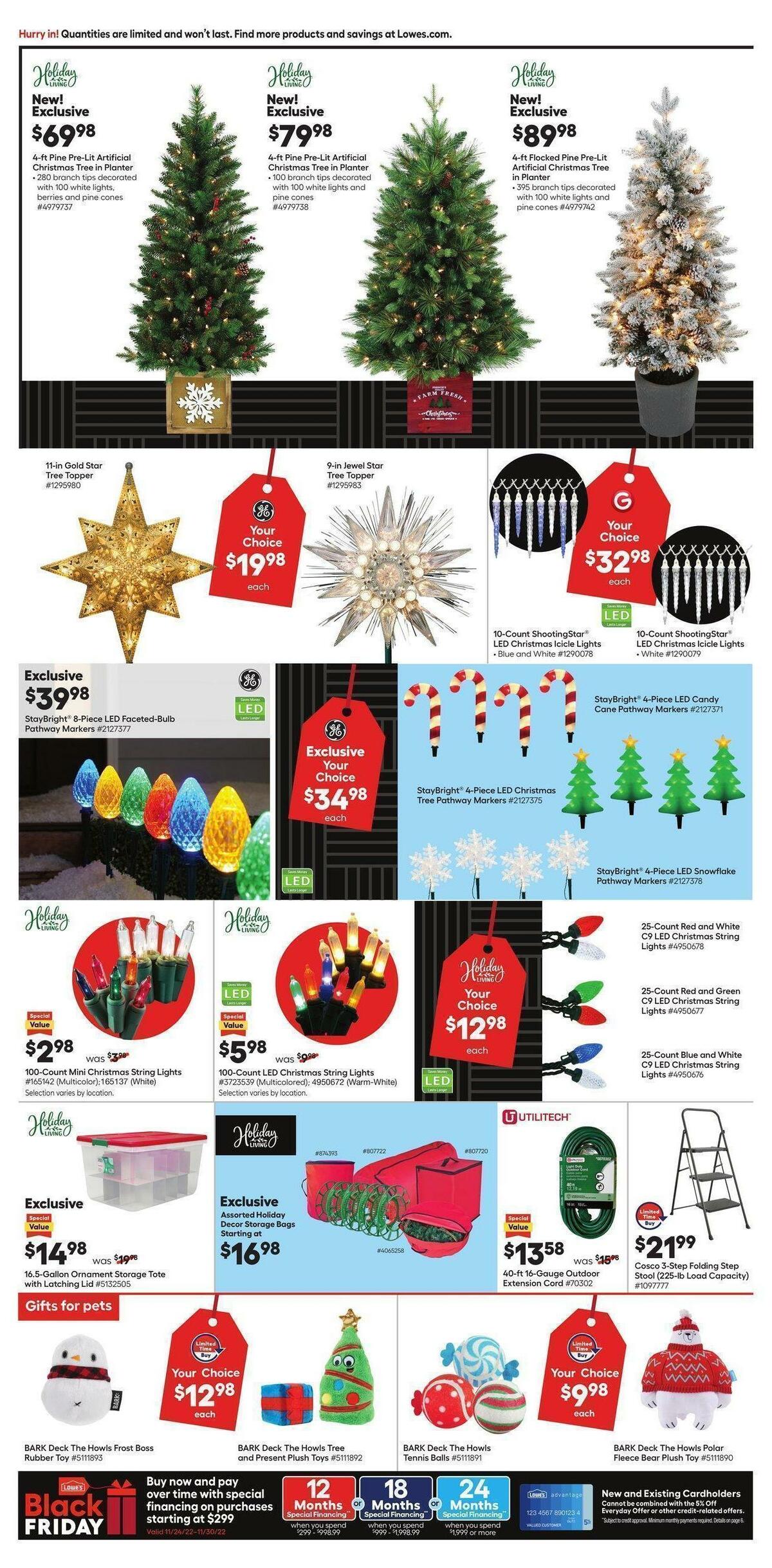 Lowe's Weekly Ad from November 24