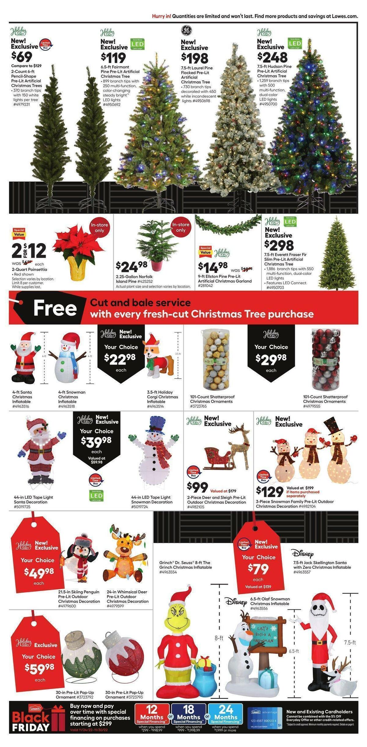 Lowe's Weekly Ad from November 24