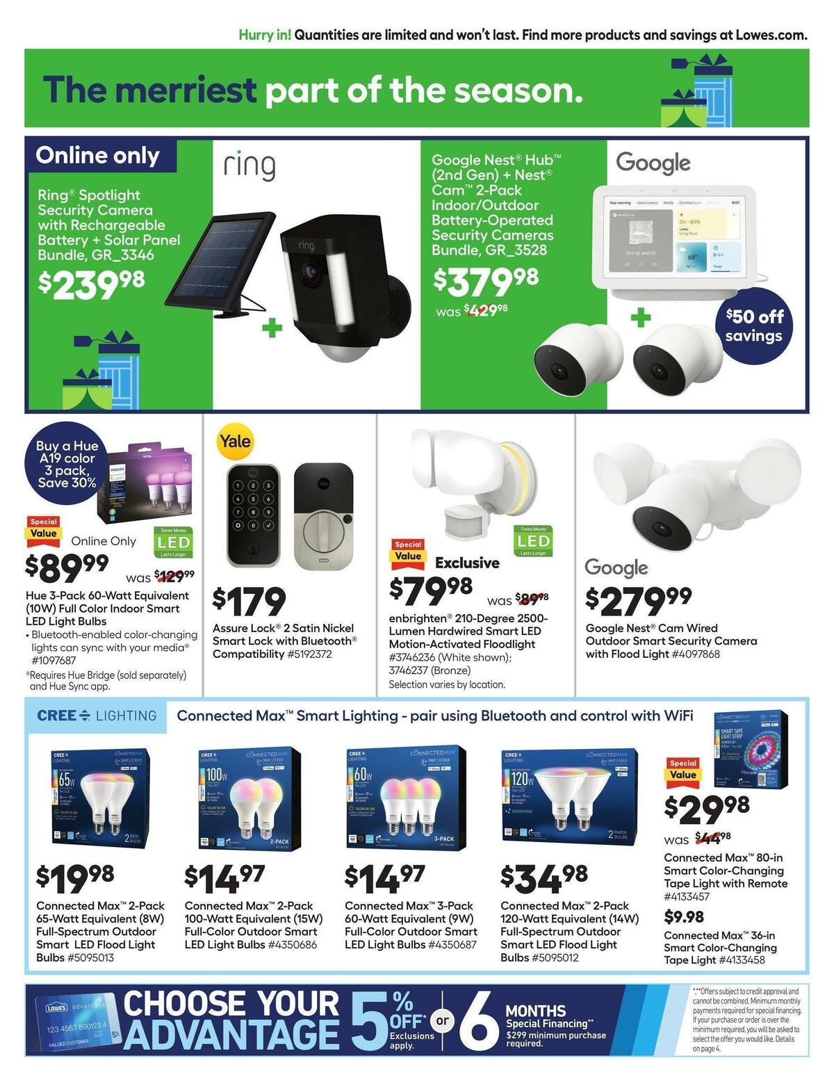 Lowe's Weekly Ad from December 1