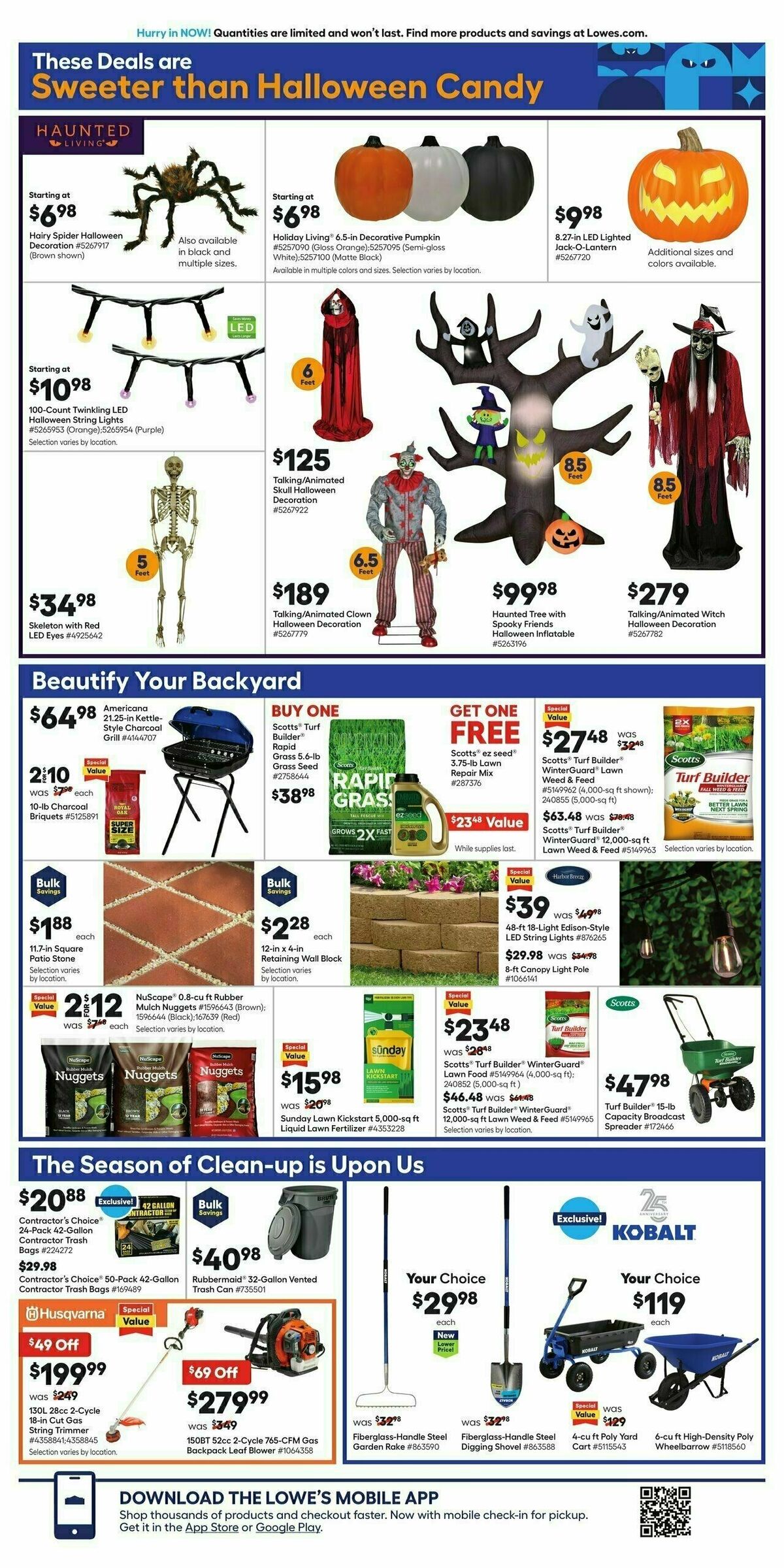 Lowe's Weekly Ad from August 24