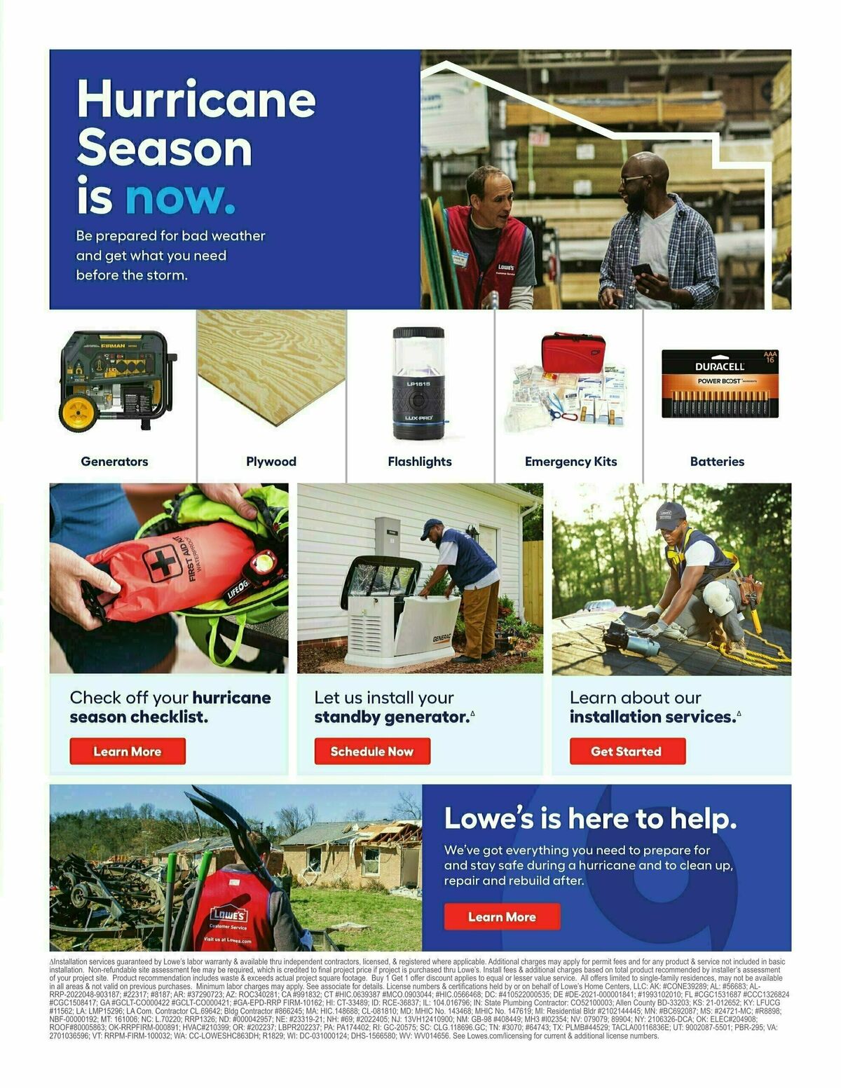 Lowe's Weekly Ad from August 24