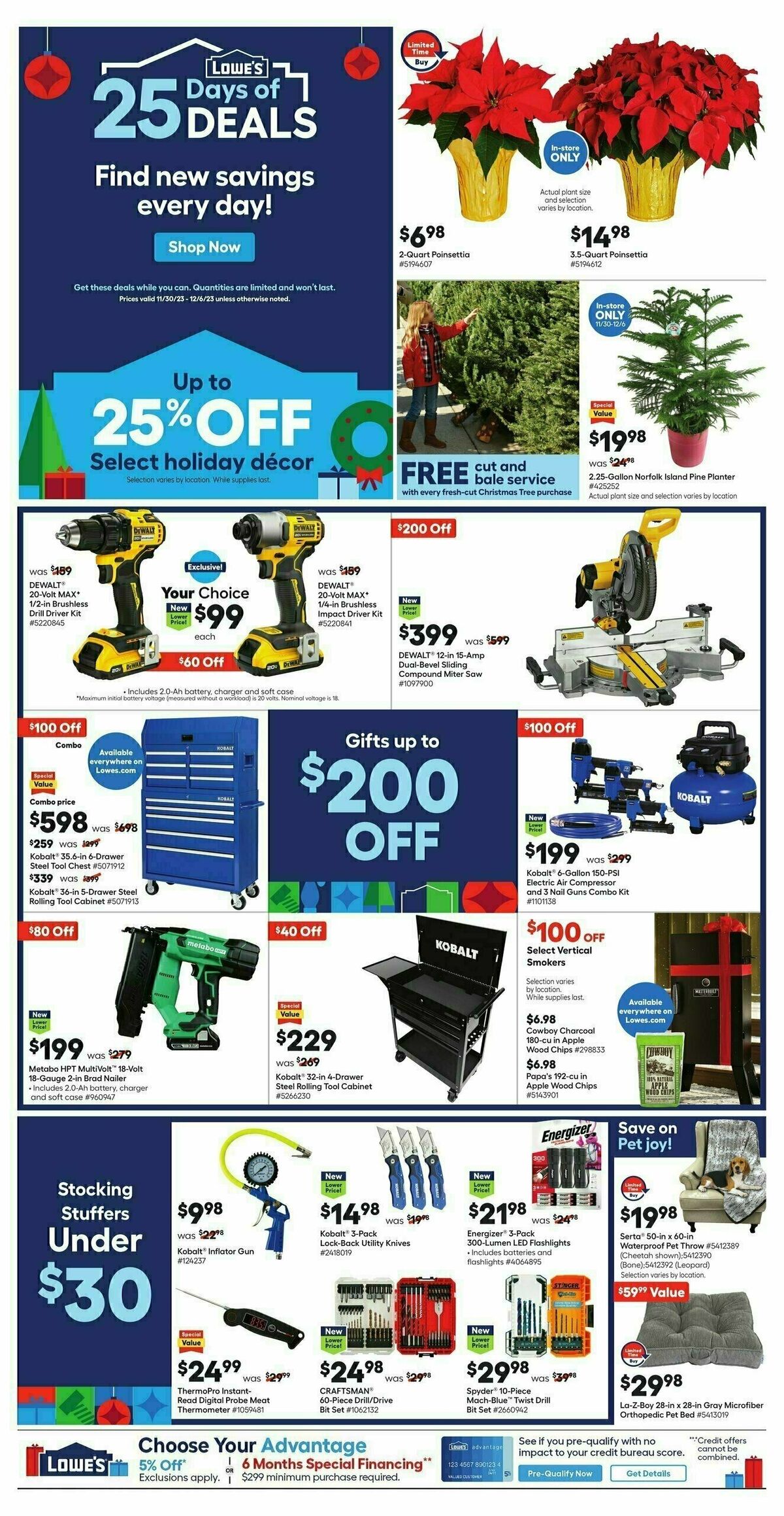 Lowe's Weekly Ad from November 30