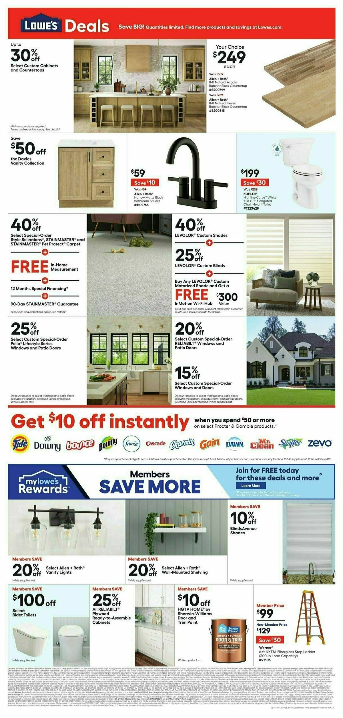 Lowe's Weekly Ad from February 6
