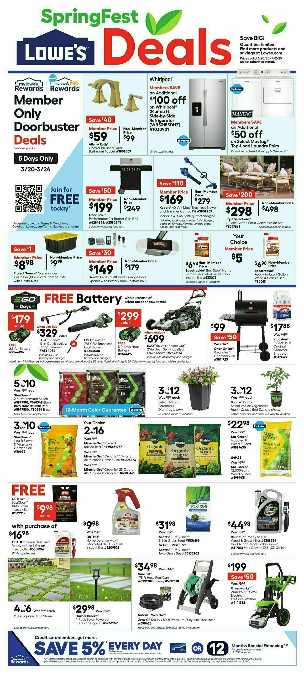 Lowe's Weekly Ad from March 20