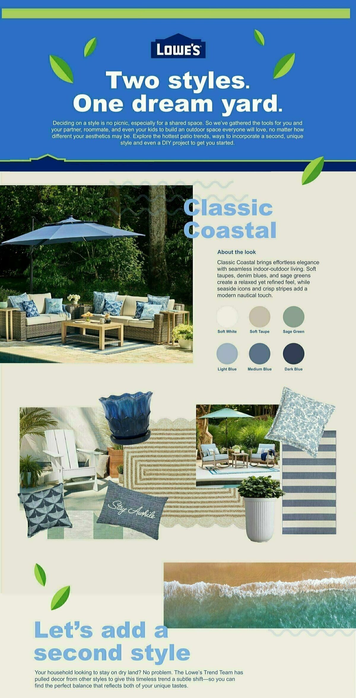 Lowe's Spring Style Catalog Weekly Ad from April 2