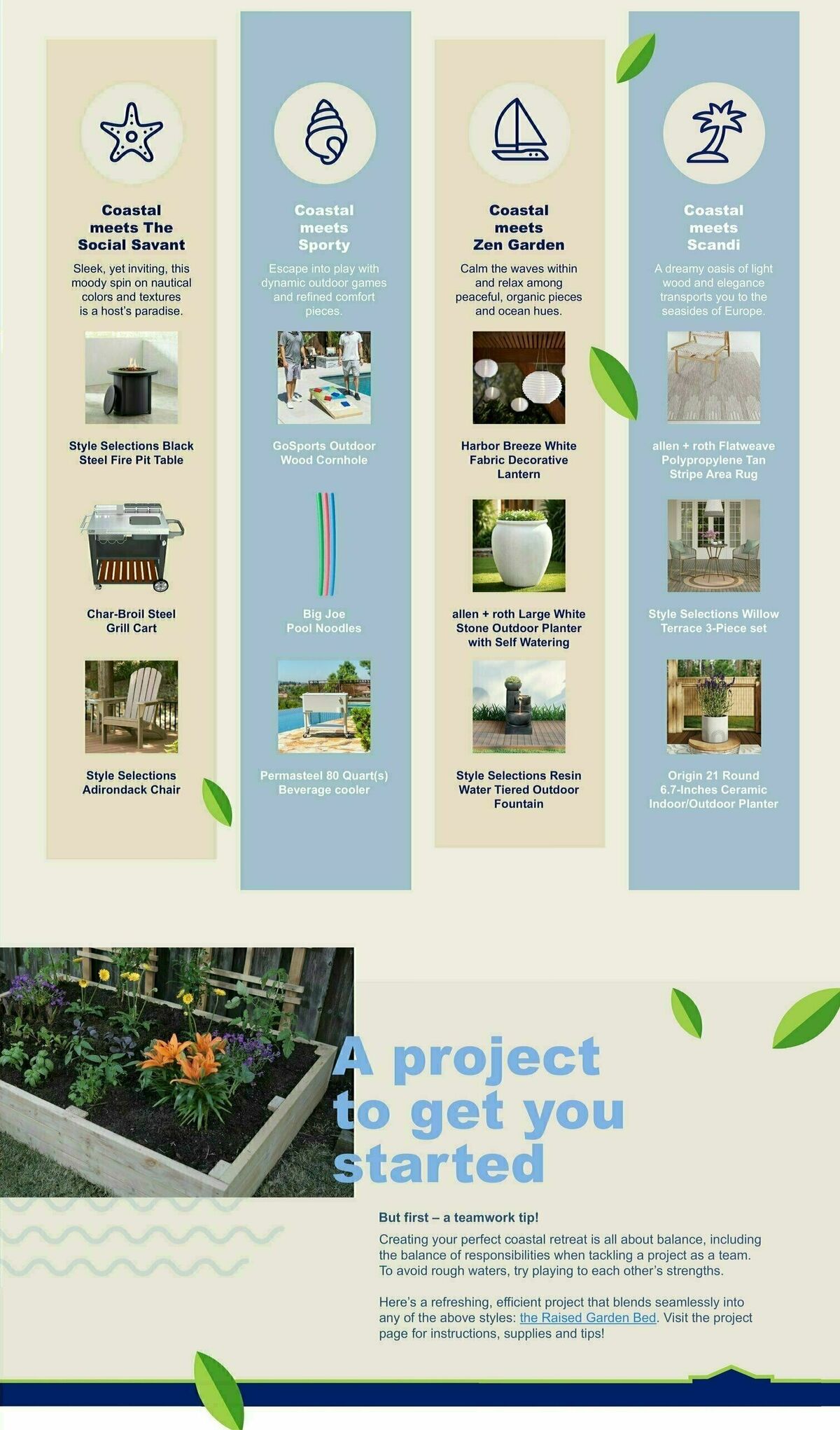 Lowe's Spring Style Catalog Weekly Ad from April 2