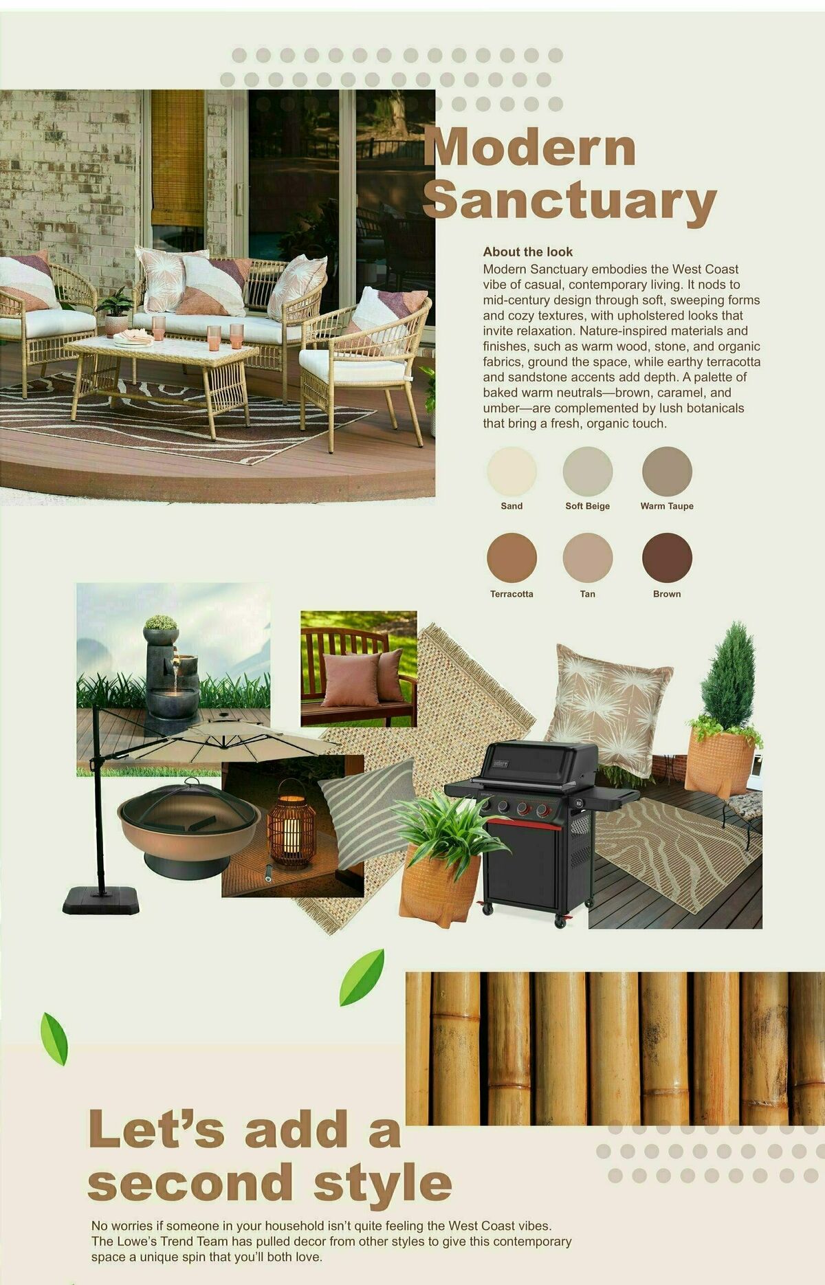 Lowe's Spring Style Catalog Weekly Ad from April 2